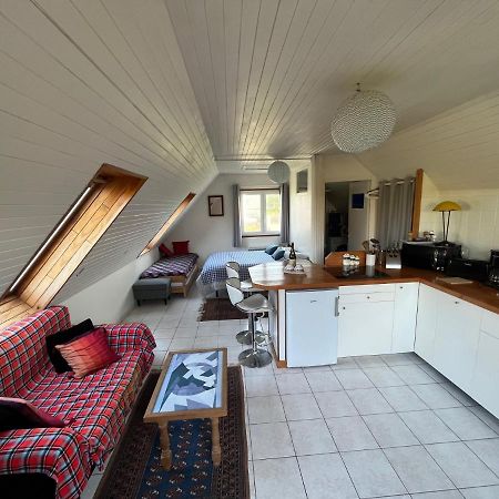Le Penty à Kerfissien, Studio de plage Cléder Extérieur photo